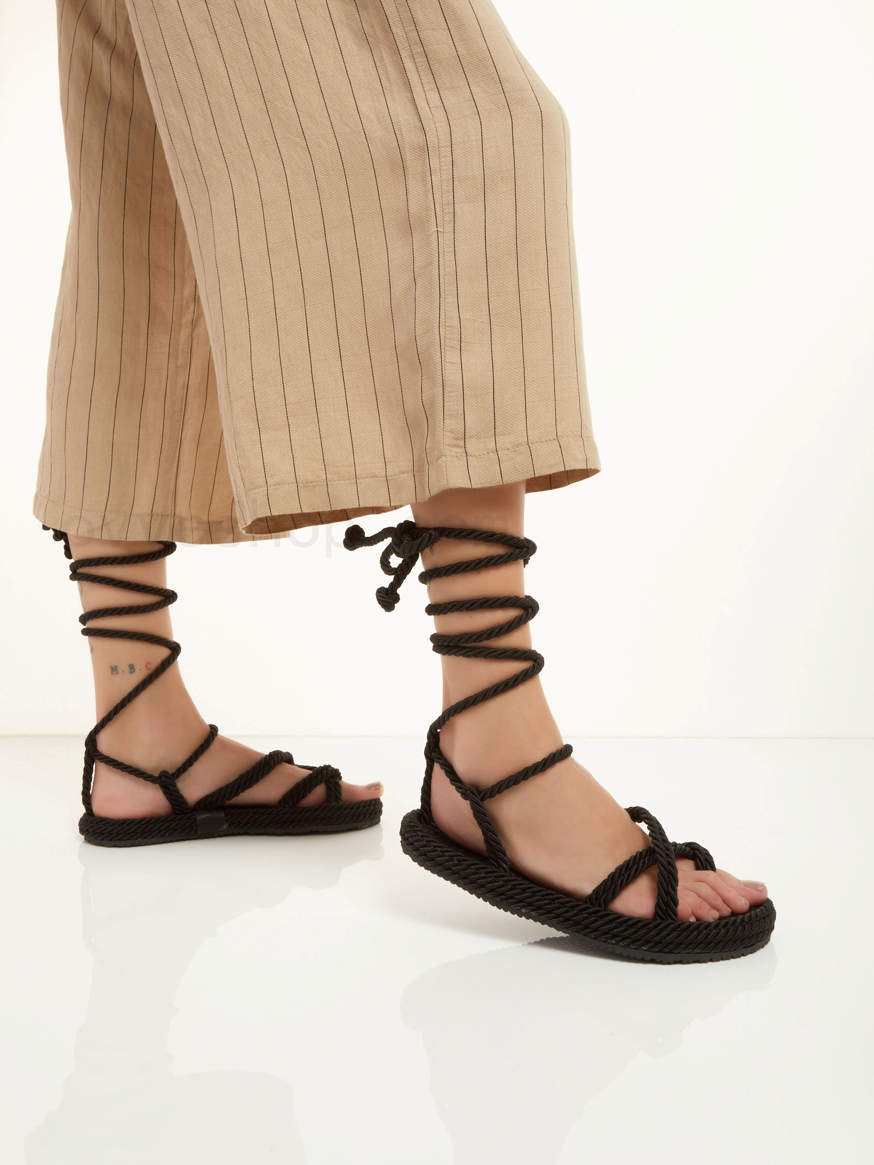 (image for) ovyè outlet Rope Flat Sandals F0817885-0711 Outlet Online Shop